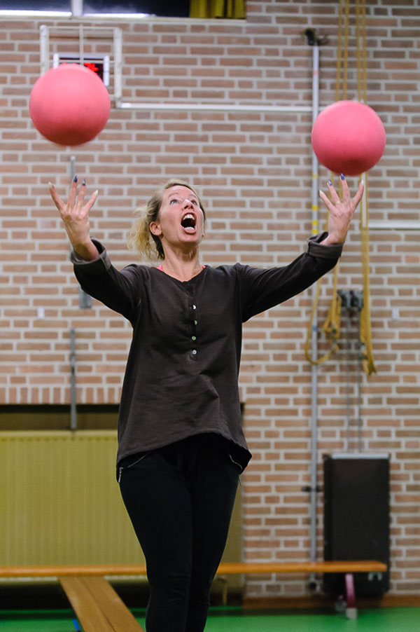 Aerobics les aan kinderen donderdagavond