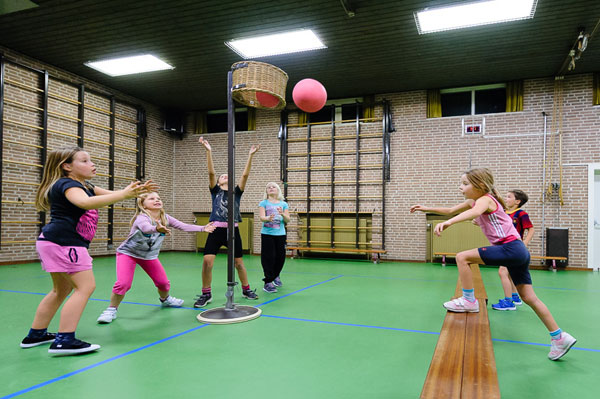 Aerobics les aan kinderen donderdagavond