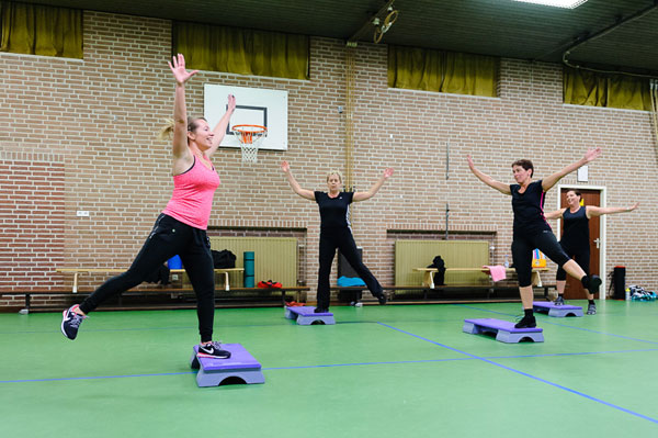 Aerobics voor volwassenen donderdagavond